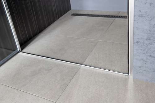 Sapho AQUALINE PILOT 70 cm nyílóajtó BRICK üveggel, króm PT070