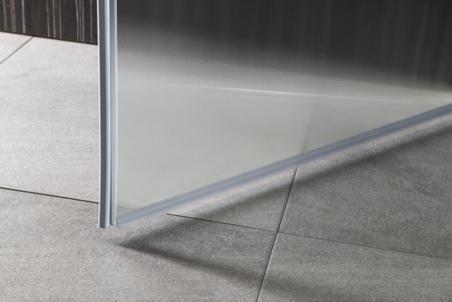Sapho AQUALINE PILOT 70 cm nyílóajtó BRICK üveggel, króm PT070