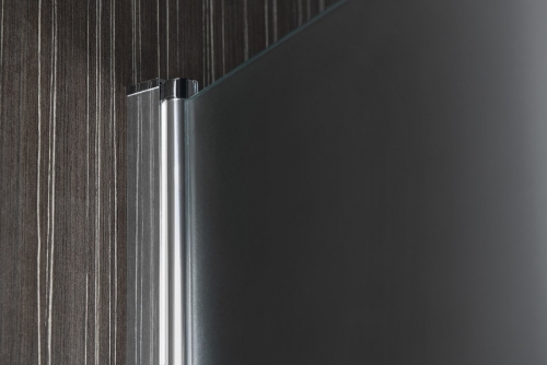Sapho AQUALINE PILOT 70 cm nyílóajtó BRICK üveggel, króm PT070