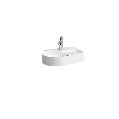 Laufen VAL 53x40 cm kézmosó alsó felülete csiszolt, fehér LCC felület H8162884001061