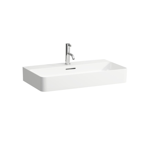 Laufen Val 75x42 cm mosdó alsó felülete csiszolt, matt fehér H8162857571041