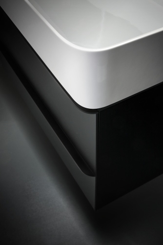 Laufen Val mosdó két csaplyukkal 95x42 cm, matt fehér H8102877571071