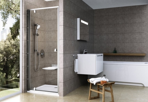 Ravak Pivot PDOP1-80 zuhanyajtó krómhatású+transparent 03G40C00Z1
