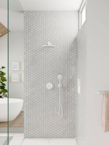Hansgrohe Raindance Select S Kézizuhany 120 3jet, matt fehér 26530700