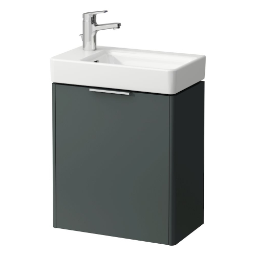 Laufen Base alsószekrény, egy balos ajtóval a 815955 mosdóhoz szürke H4021011102661