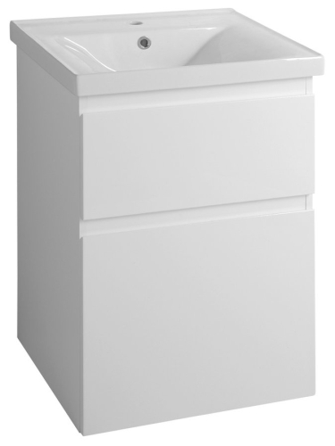 Sapho AQUALINE ALTAIR mosdótartó szekrény, 52x72,5x45cm, fehér AI255