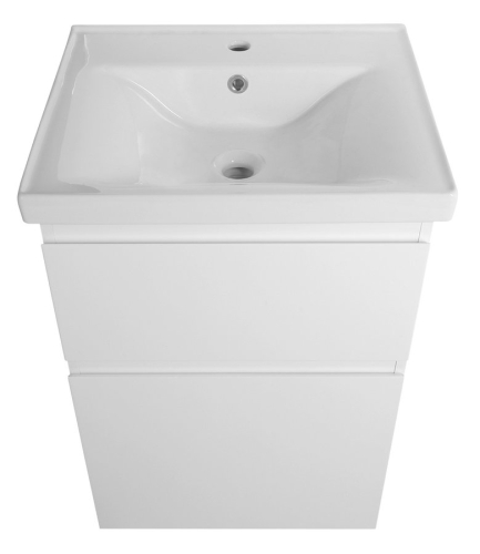 Sapho AQUALINE ALTAIR mosdótartó szekrény, 52x72,5x45cm, fehér AI255