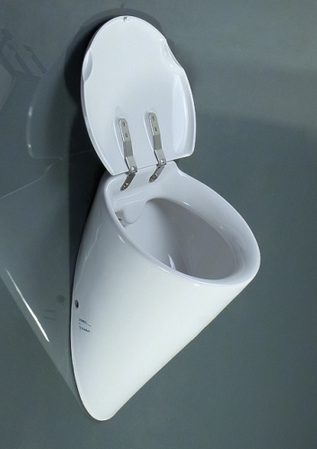 Duravit Starck1 piszoár légymatricával 0835320007 (piszoártető szerelési lehetőség)