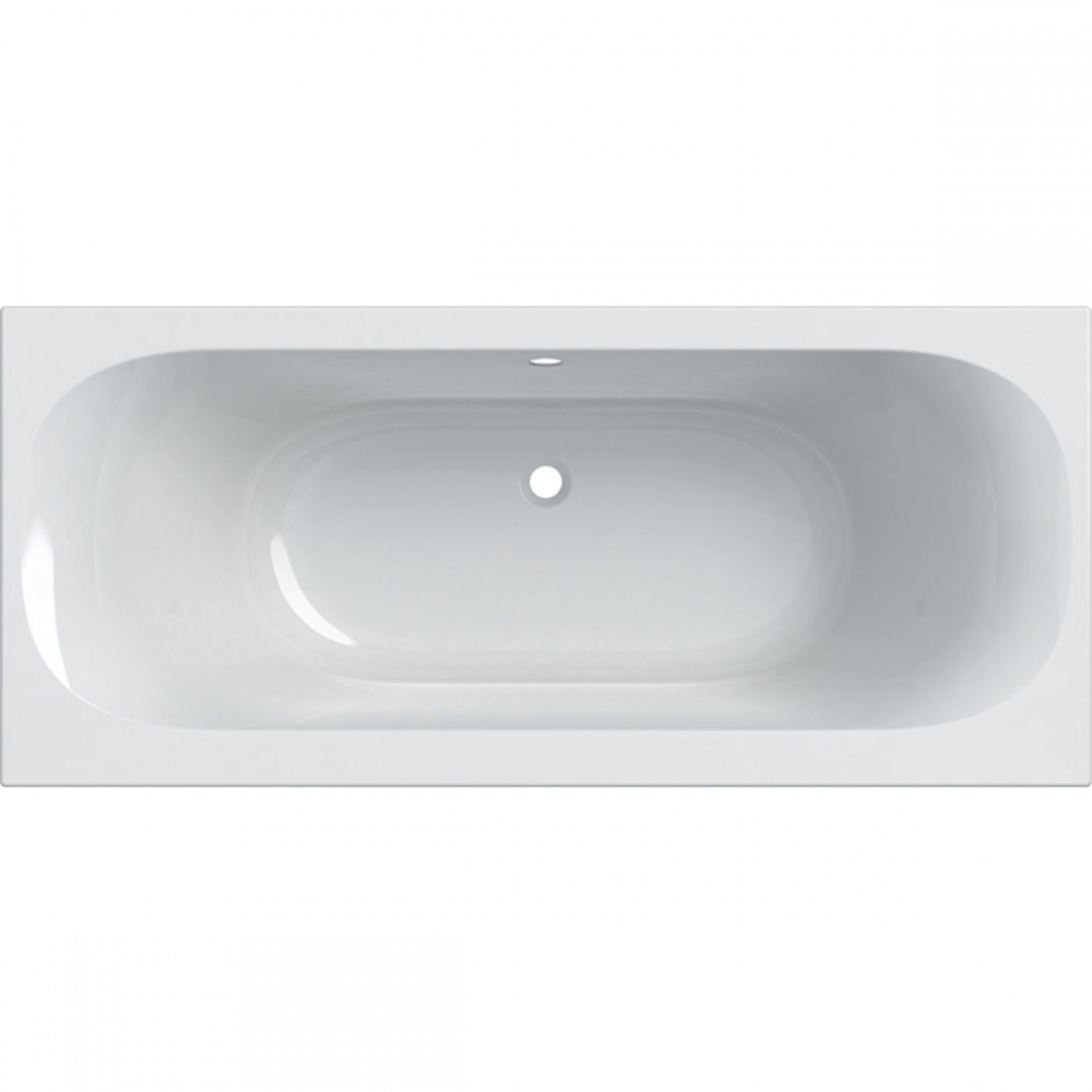 Geberit Soana Duo egyenes fürdőkád, keskeny dizájn, lábakkal, 170x75 cm 554.003.01.1