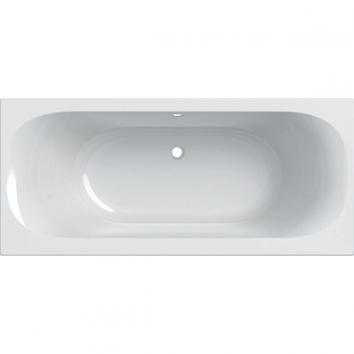 Geberit Soana Duo egyenes fürdőkád, keskeny dizájn, lábakkal, 180x80 cm 554.004.01.1