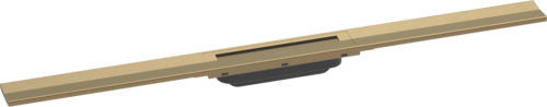 Hansgrohe RainDrain Flex zuhanylefolyó színkészlet 900, méretre vágható, szálcsiszolt bronz 56045140