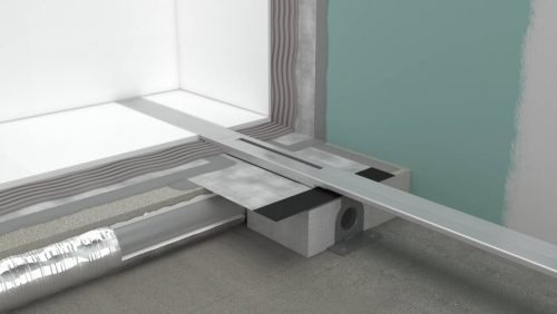 Hansgrohe RainDrain Flex zuhanylefolyó színkészlet 1200, méretre vágható, polírozott arany hatású 56047990