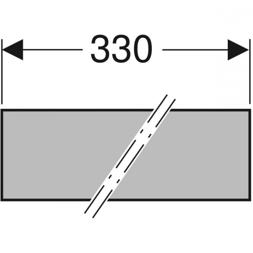 Geberit szigetelő csík 653009000