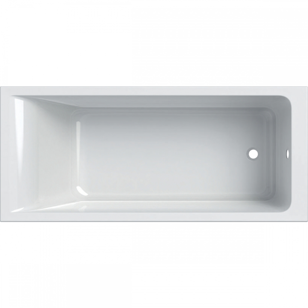 Geberit Selnova Square egyenes fürdőkád lábakkal 170x75 cm 554.385.01.1
