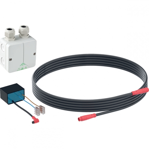 Geberit tápegység 230V/12V/50 Hz, 1,8 m-es kábellel, kombinált csatlakozódobozzal, csatlakozóaljzathoz 115.336.00.1