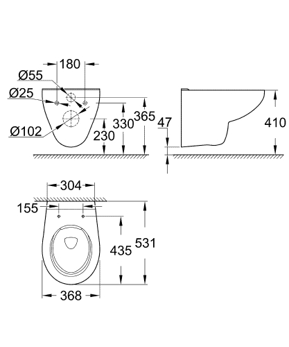 Grohe Rapid SL Projekt falsík alatti wc tartály komplett szett SZP-GR18 (38840000, 38732SH0, 39427000, 39493000)