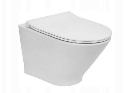Roca The Gap Round Compact rimless fali wc A3460NB00M