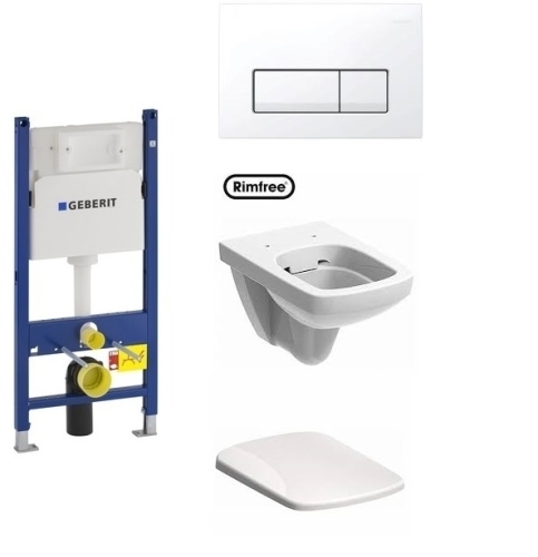 Geberit DuofixBasic falsík alatti wc tartály komplett szett SZP-GE3 (111.153.00.1, 115.119.11.1, 500.275.01.1, 500.332.01.1)