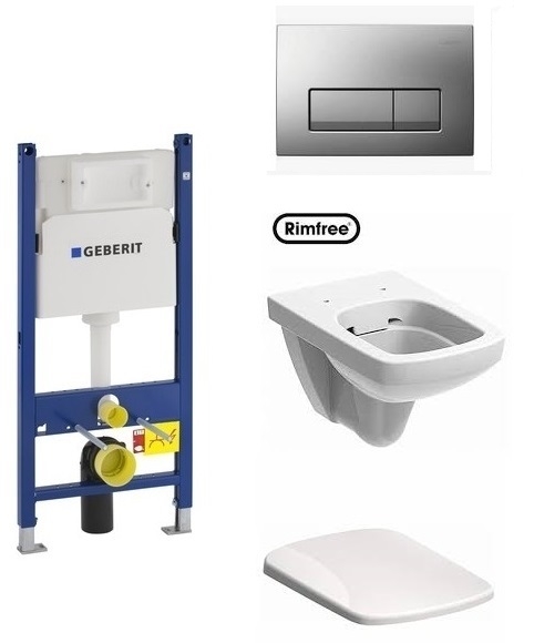 Geberit DuofixBasic falsík alatti wc tartály komplett szett SZP-GE6 (111.153.00.1, 115.119.46.1, 500.275.01.1, 500.332.01.1)