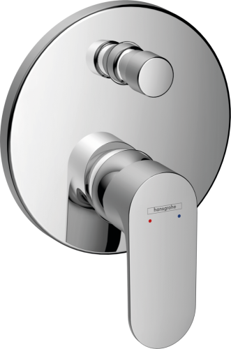 Hansgrohe Rebris S egykaros falsík alatti kádcsaptelep beépített biztonsági kombinációval iBoxhoz, króm 72467000