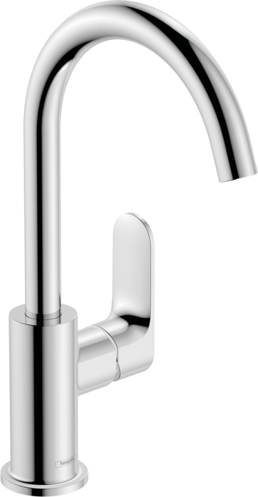 Hansgrohe Rebris S egykaros mosdócsaptelep 210, elforgatható kifolyóval és automata lefolyógarnitúrával, króm 72536000