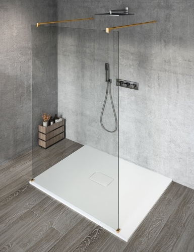 Sapho GELCO VARIO 120 Walk-In zuhanyfal, transzparent üveg GX1212