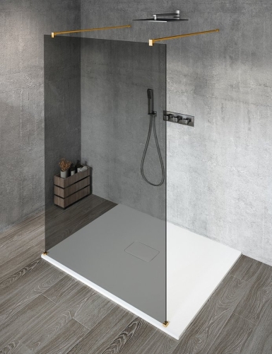 Sapho GELCO VARIO 80 Walk-In zuhanyfal, sötétített üveg GX1380