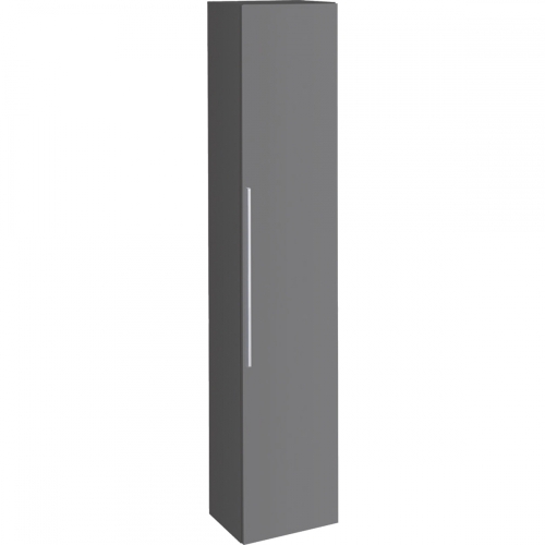 Geberit iCon magas szekrény egy ajtóval, 36x180x31.7cm, matt lakkozott láva 841001000