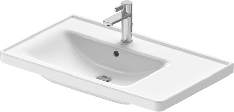 Duravit D-Neo bútorral aláépíthető aszimmetrikus mosdó, balos 2369800000