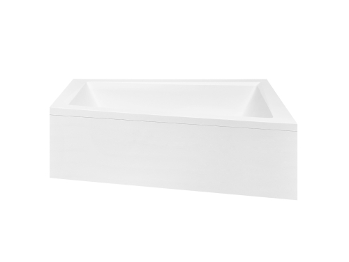 Besco INTIMA 150 cm univerzális elő-és oldallap, fehér OAIT-150-NS