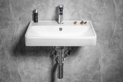 Sapho BRUCKNER NEON 50x41,5cm kerámiamosdó, fehér 201.131.0