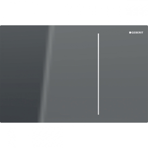Geberit Sigma70 működtetőlap, 2 mennyiséges öblítéshez, Sigma falsík alatti öblítőtartályhoz 8 cm láva 115.625.JK.1