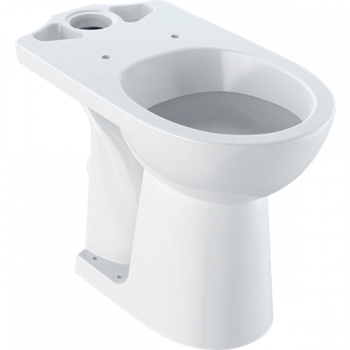 Geberit Selnova Comfort álló WC, monoblokkos kivitel, mélyöblítésű, hátsó kifolyású, magasított 500.284.01.1