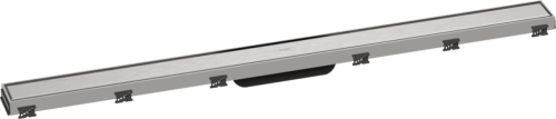 Hansgrohe RainDrain Match Zuhanylefolyó színkészlet 100 cm, állítható magasságú kerettel rozsdamentes acél 56041800