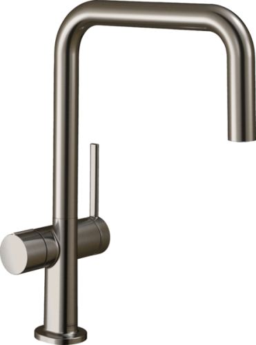 Hansgrohe Talis M54 U 220 konyhai csaptelep elzárószeleppel, 1jet, rozsdamentes acél hatású 72807800