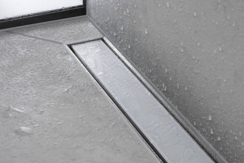 Hansgrohe RainDrain Match zuhanylefolyó színkészlet 70 cm, állítató magasságú kerettel fehér 56037450