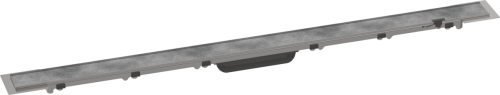 Hansgrohe RainDrain Rock zuhanylefolyó készlet 100 cm, formára vágható és cserélhető 56033000