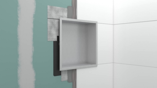 Hansgrohe XtraStoris Original falfülke integrált kerettel, 300/300/100 matt fekete 56061670
