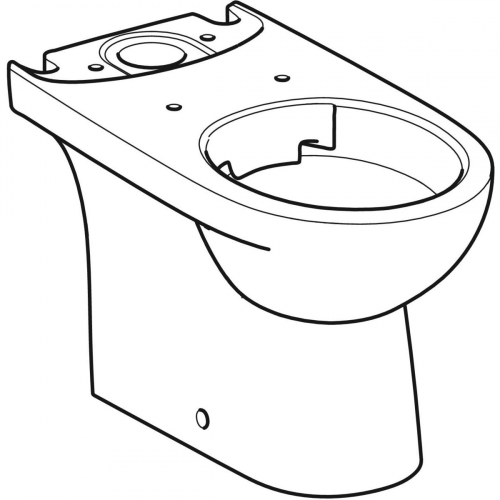 Geberit Selnova Rimfree monoblokkos wc csésze, hátsó kifolyású 500.488.01.1