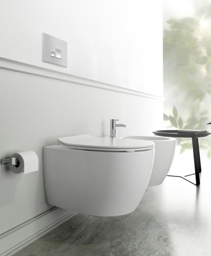 Sapho ISVEA SENTIMENTI Rimless fali WC, fehér 10AR02010SV