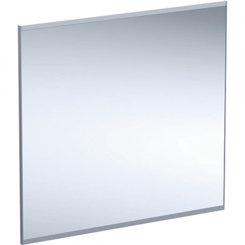 Geberit Option Plus tükör világítással 75x70 cm, ezüstözött/szálcsiszolt alumínium 501.072.00.1