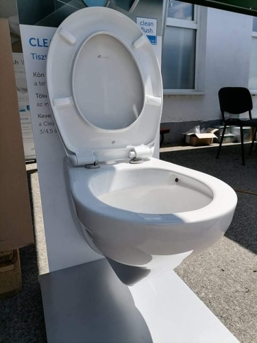 Alföldi Optic perem nélküli lapos öblítésű wc Easy Plus felülettel 7049 R0 R1