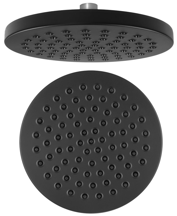 AQUALINE Fejzuhany, 200mm, fekete (SC120)