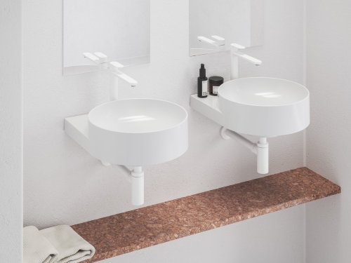 Ravak Yard 40 cm kerámia mosdó, fehér XJX01240002