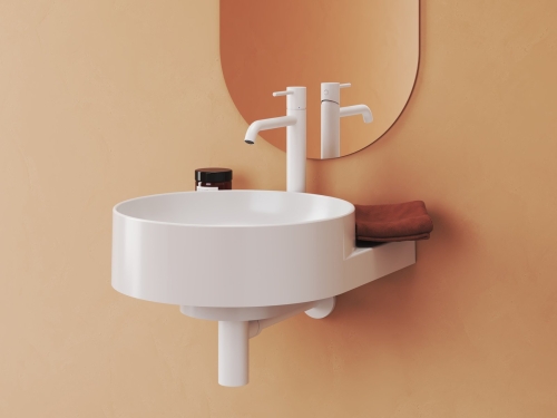 Ravak Yard 40 cm kerámia mosdó, fehér XJX01240002