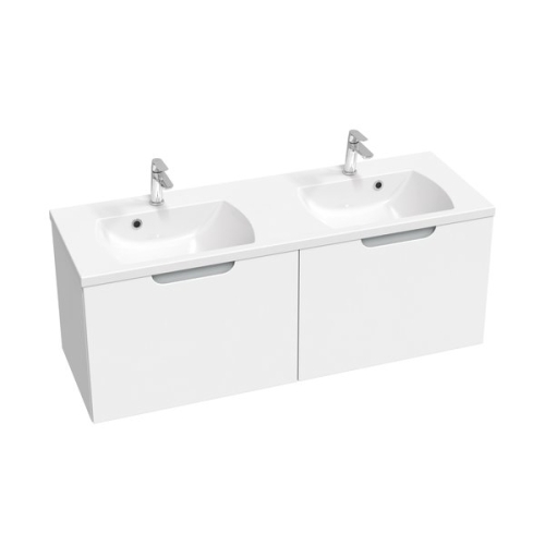 Ravak SD Classic II 1300 szekrény dupla mosdó alá fehér/szürke X000001483