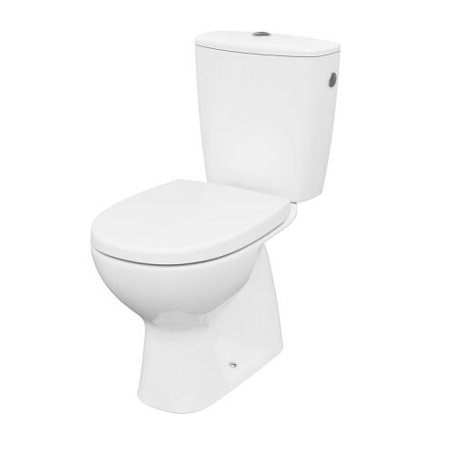 Cersanit Arteco perem nélküli alsó kifolyású monoblokkos wc tartállyal, ülőkével K667-075