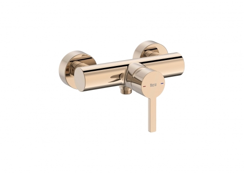 Roca Naia zuhany csaptelep, rose gold A5A2196RG0