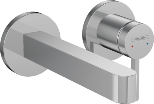 Hansgrohe Finoris Egykaros mosdócsaptelep falsík alatti szereléshez, 16,8 cm-es kifolyóval króm 76051000