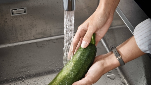 Hansgrohe Aquno Select M81 konyhai csaptelep 170 3jet, kihúzható kifolyóval, sBox, króm 73831000